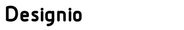 Designio font preview